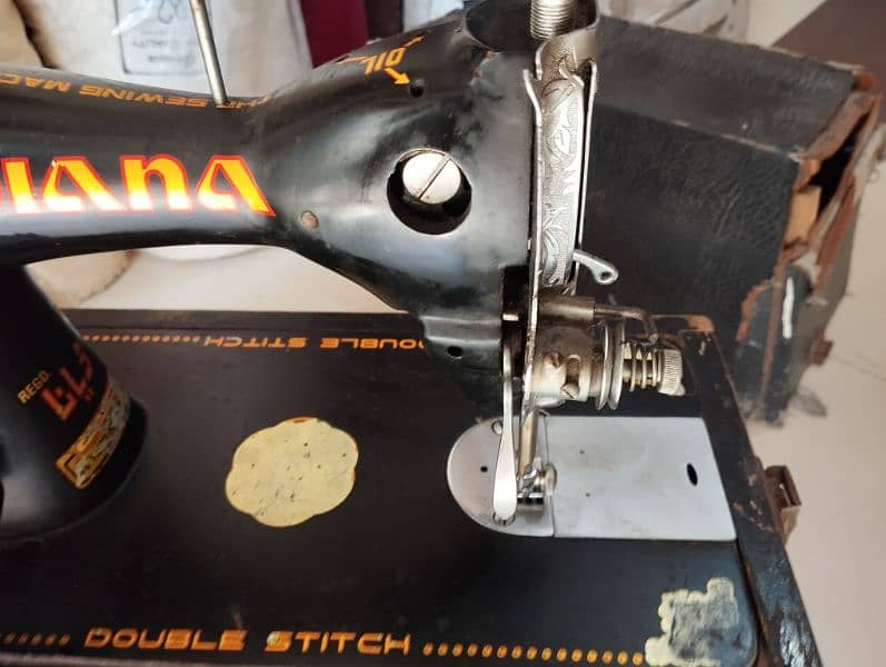 sewing machine running condition. 9