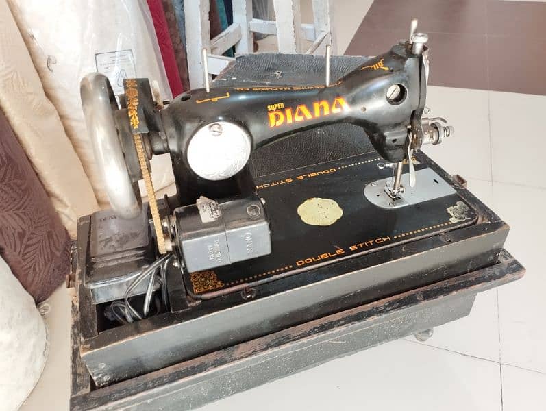 sewing machine running condition. 13