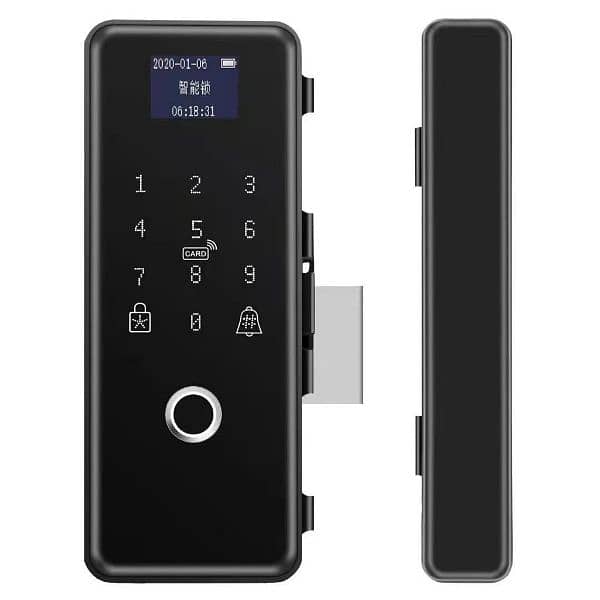 smart lock fingerprint password card digital door lock access control 5