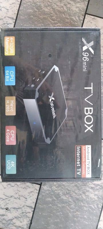 TV Box X 96Q mini Availbl; LED LCD&TV Conect; 4GB 32 Rom :;version 13 0