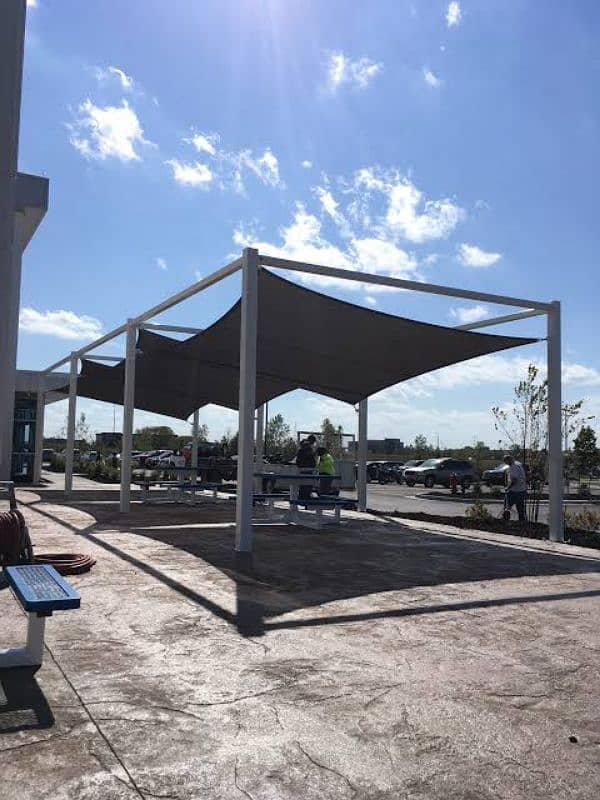 Tensile car park shed | Cafe roof shed | Marquee | Hall shed | Canopy 8