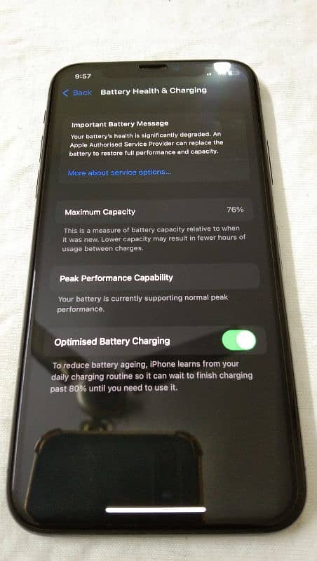 iPhone X PTA Approved 64gb 6