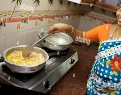 Female Maid is required for household work