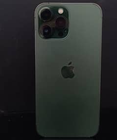 I phone 13 pro max jv green (special color) 128gb