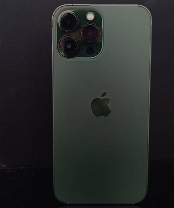 I phone 13 pro max jv green (special color) 128gb 0