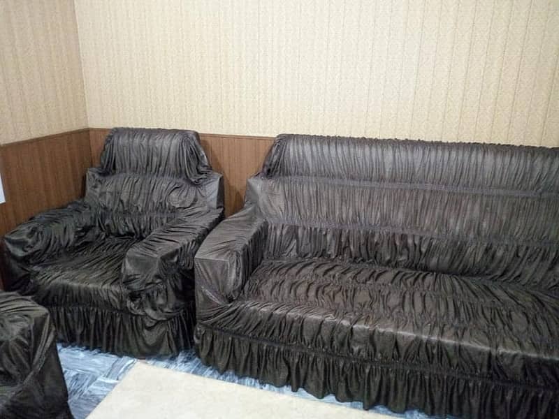 Sofa covers Jursy Silk Elastic Sofa covers 1 Seater, 2 Seater, 3 Seat 15