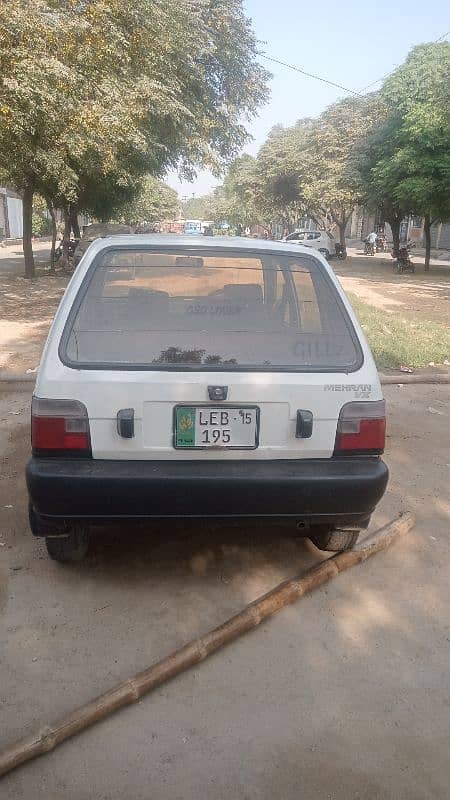 Suzuki Mehran VX 2013 model 15 registration 1