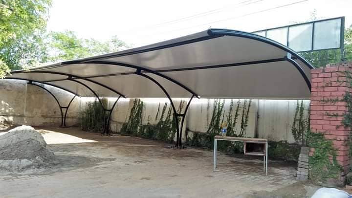 car parking shades/PVC Tensile Fiber/Tensile Shade/Canopies in lahore 8