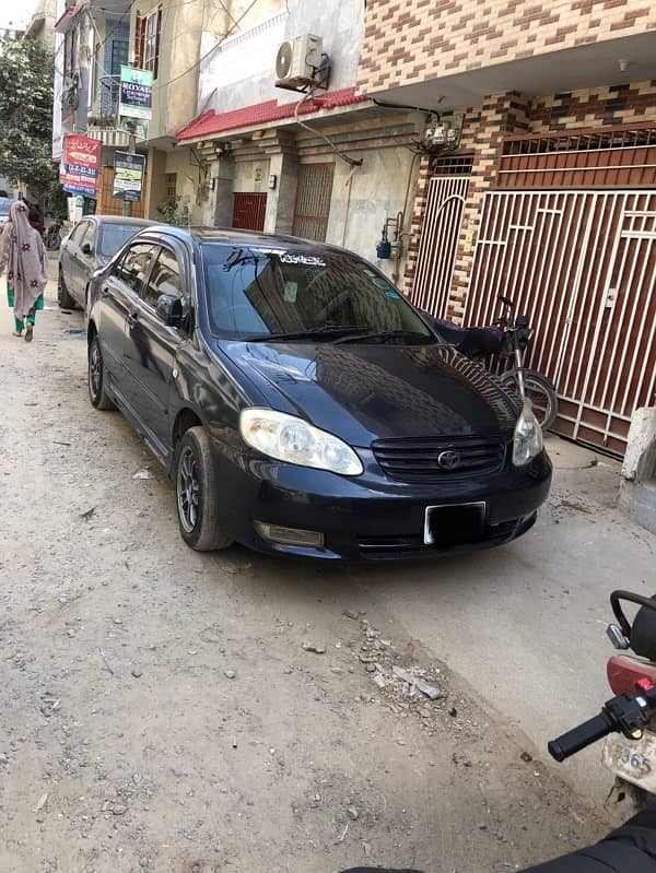 Toyota Corolla SE-Saloon 2005 Model Manual Transmission 1