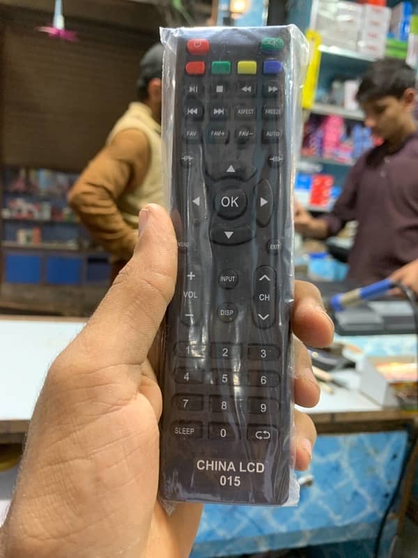 lcd black remote 0