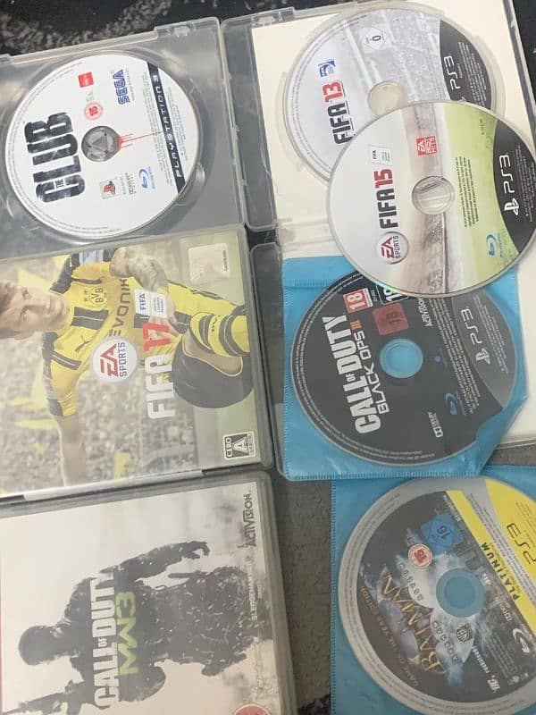 PS3 Games CDs condition 10/10 5