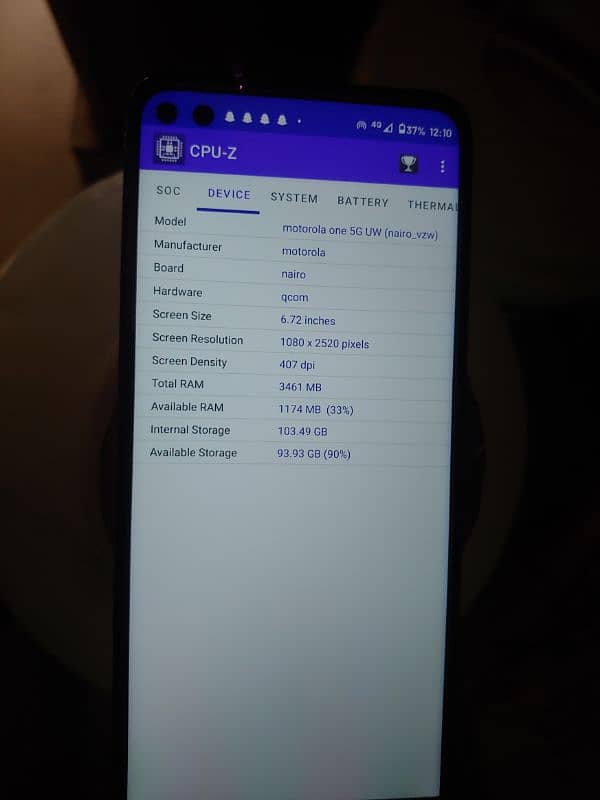 Motorola One5G 4/128 1