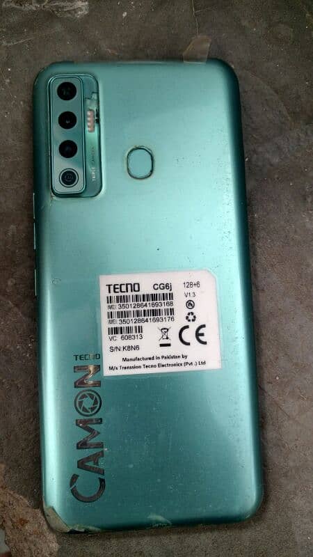 Tecno camon 17 0