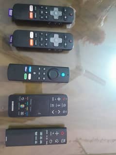 roku. fire stick. samsung remote