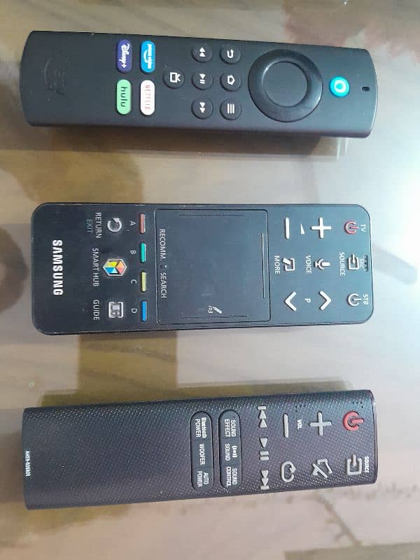 roku. fire stick. samsung remote 2