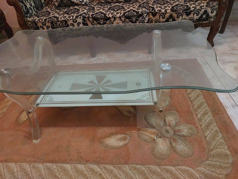 Glass Centre Table for sale 0