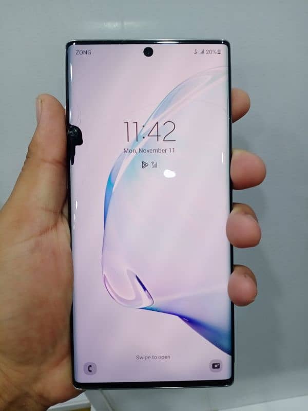 Samsung Galaxy Note 10 plus dot and front glass crack 2