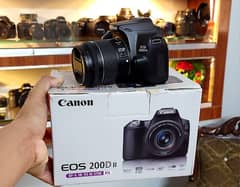 dslr Canon 200d mark ii 4k (250d) 10/10++ Complete Box