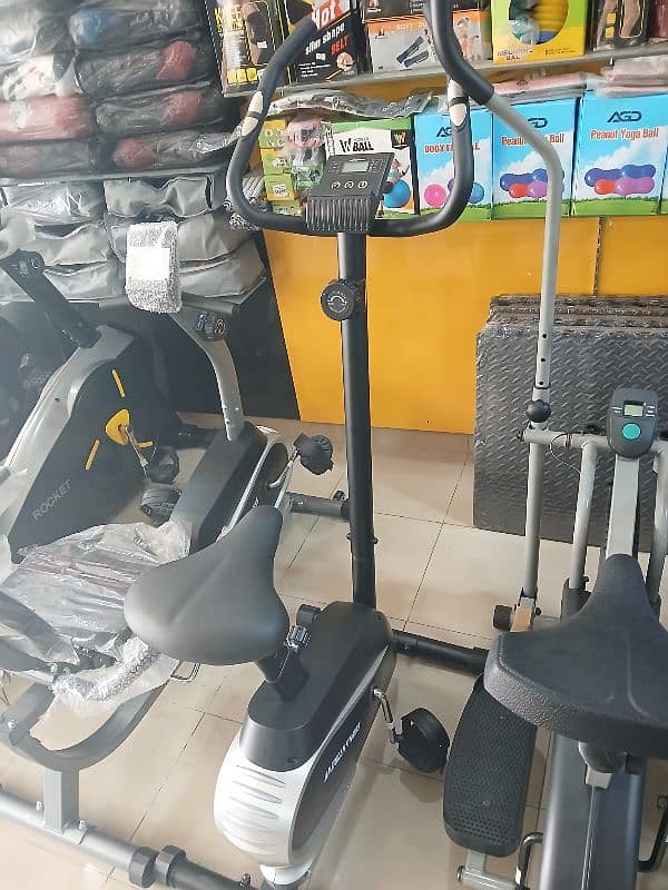 GYM & UPRIGHT BIKE BU5901 FITNESS MACHINE 2