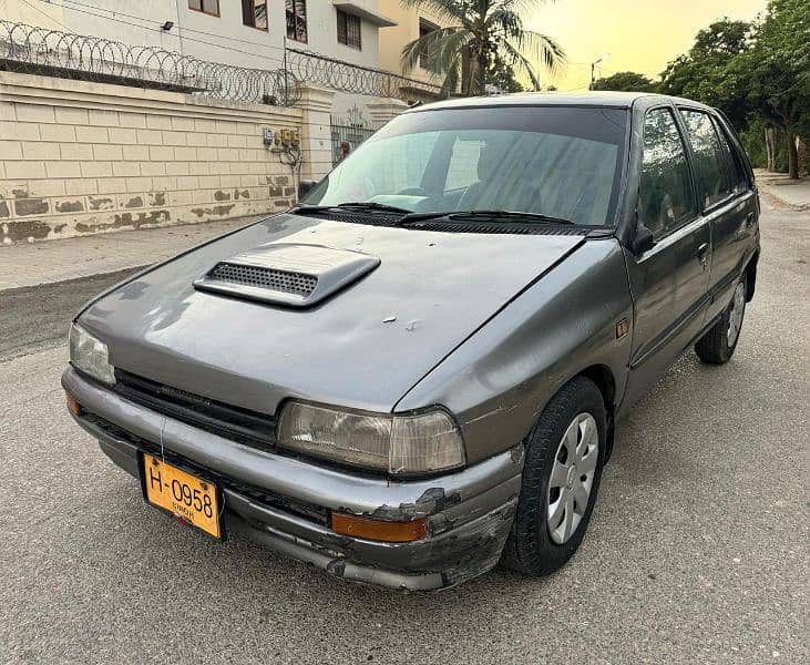 Daihatsu Anda Charade 1988 automatic 1.3 new toyota engine 2