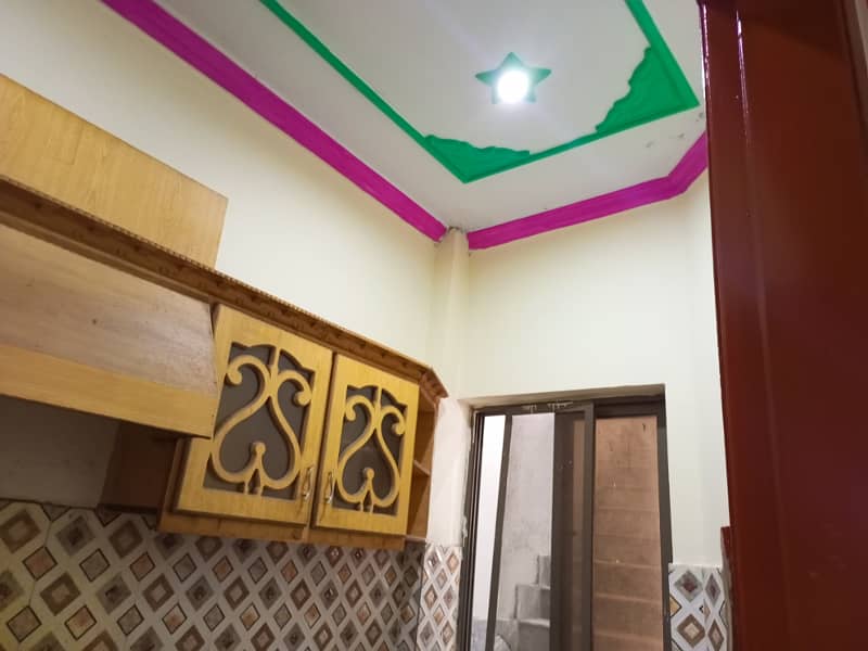 4marla ground portion house for rent location Abdullah garden near nust double road. 4