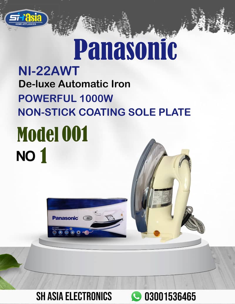 KENWOOD National Panasonic iron / portable iron / istari for sale 1