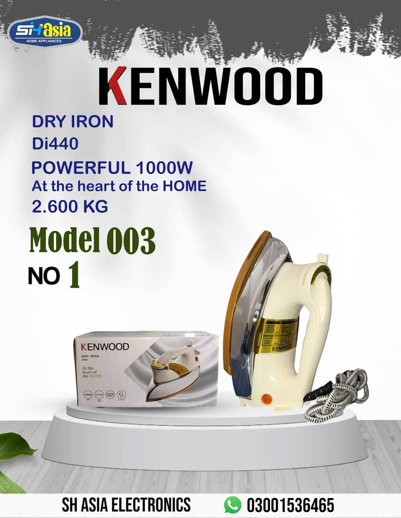 KENWOOD National Panasonic iron / portable iron / istari for sale 3