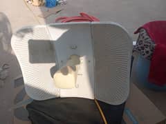 Lightbeam AC Gen2 Internet Antenna Dish Used :Ubiquiti LBE-5AC-GEN2-EU