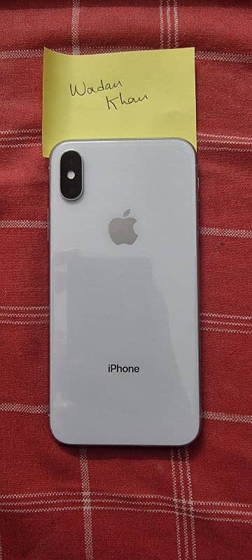 IPhone X 64 GB PTA Approved 100 Percent Battery 9/10 condition 0