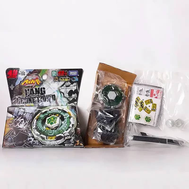 Beyblade metal Leone bey/accessories 3