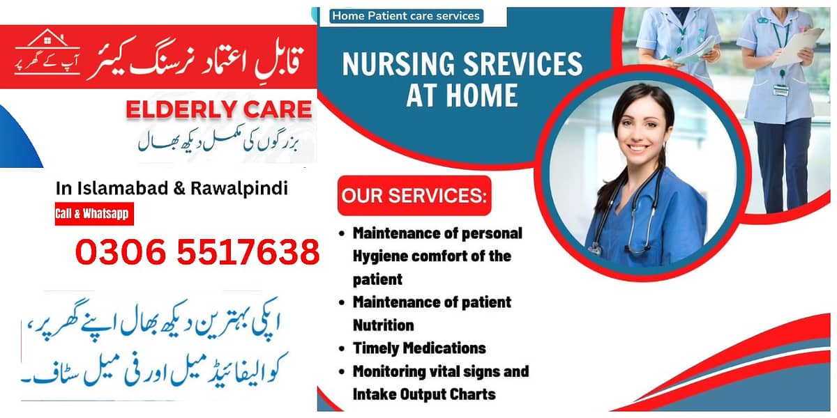 Home nursing/ physiotherapy/ patient Care at home/Patient Attendant 4