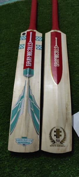 Grade one hardball cricket bats with fully customisation available 9