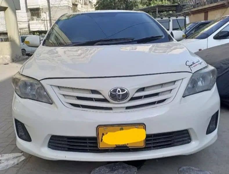 Toyota Corolla XLI 2010 7