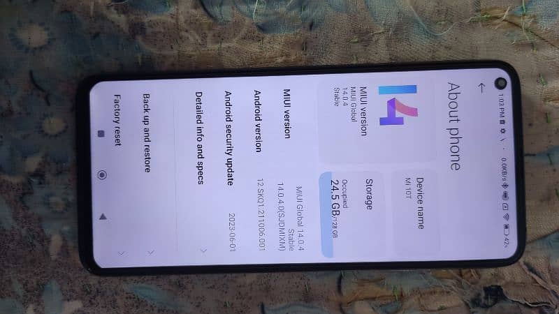 Xiaomi Mi 10T 5G 8GB Ram Storage 128GB Condition 10/10 6