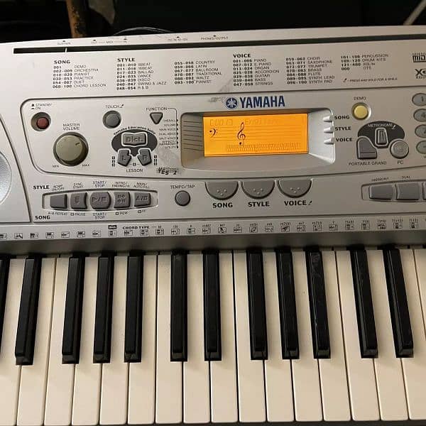 yamaha psr 275 piano full size professional touch keyboard midi bhi ha 0