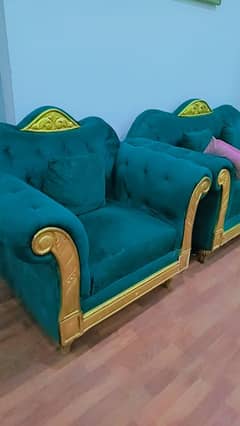 6 seater royal look sofa set