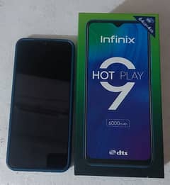 infinix Hot 9 play 4gb * 64gb