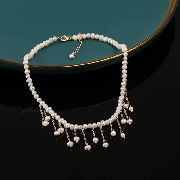 Beautiful Pearl Necklace Set 2