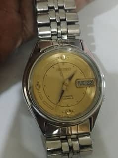 Seiko 5 automatic Japan watch for men