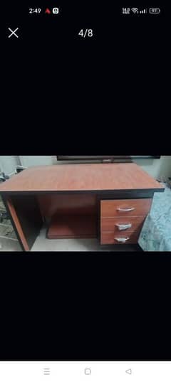 office Table, side table, computer chairs etc