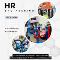 Tyre changer car wash oil changer air compressor for service station