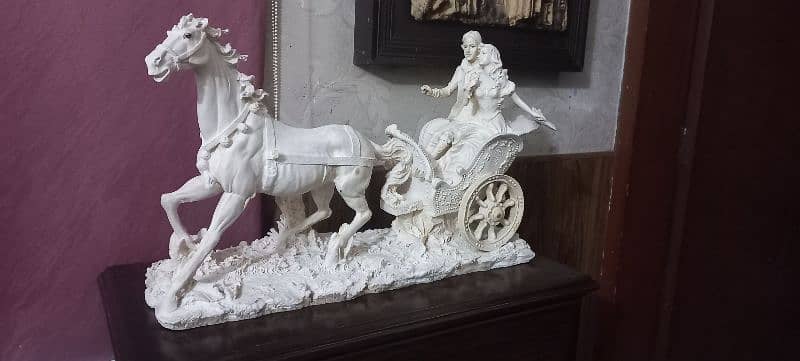 Beautiful Decrative horse and cart 1