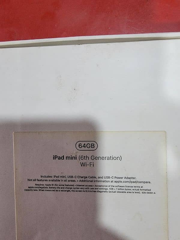 ipad mini 6 ipad mini 6  64 GB SCREEN GLASS DAMAGE  HA  PUBG MA NO LAG 9