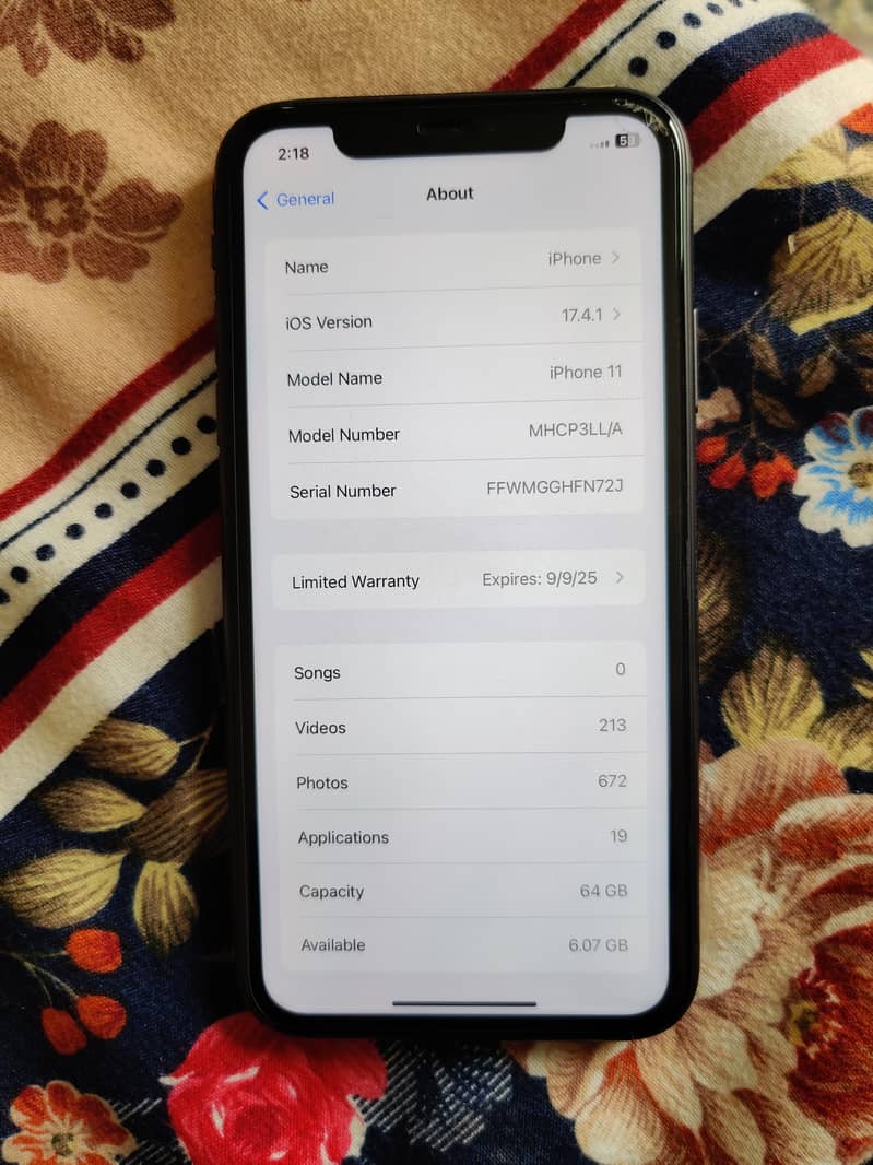 iphone11 jv 64GB 4