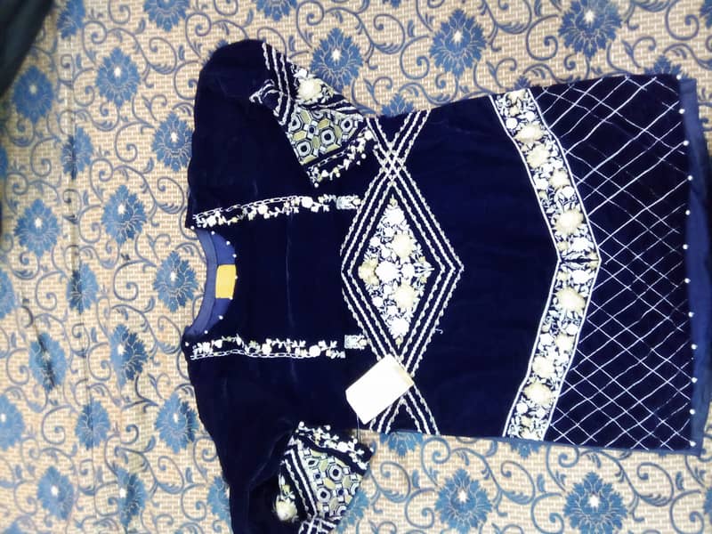 original threads Nd motifs velvet shirt 2