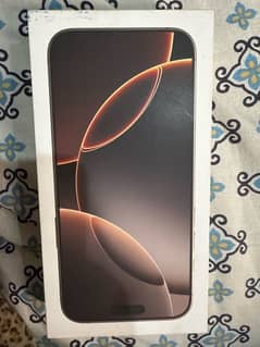 Phone 16 Pro 128GB Desert Titanium - PTA Approved