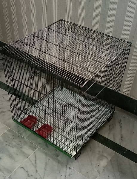 Birds Cage Size 2'x2'x2' with one Box 03317862112 0