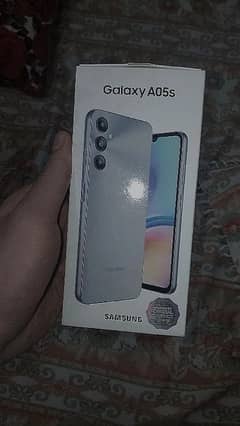 Samsung galaxy A05s 10/10 condition with box charger