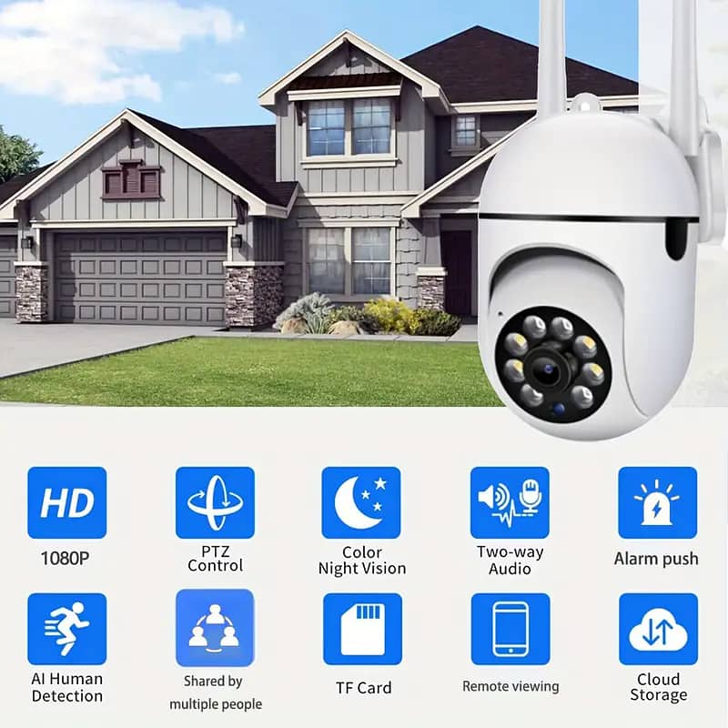 Teruhal 2MP HD WiFi Security Camera - Wireless Home Surveillance 5