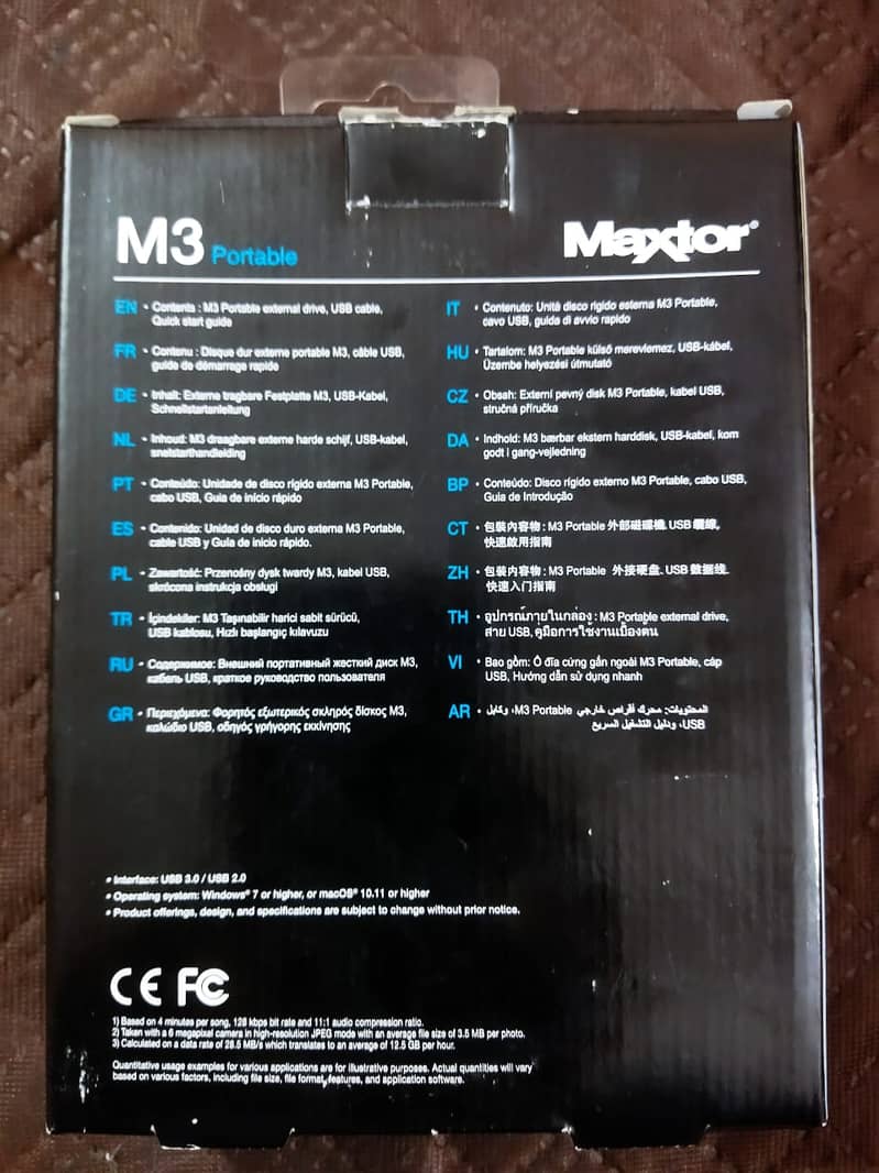 Seagate Maxtor M3 Portable External Hard Drive 2